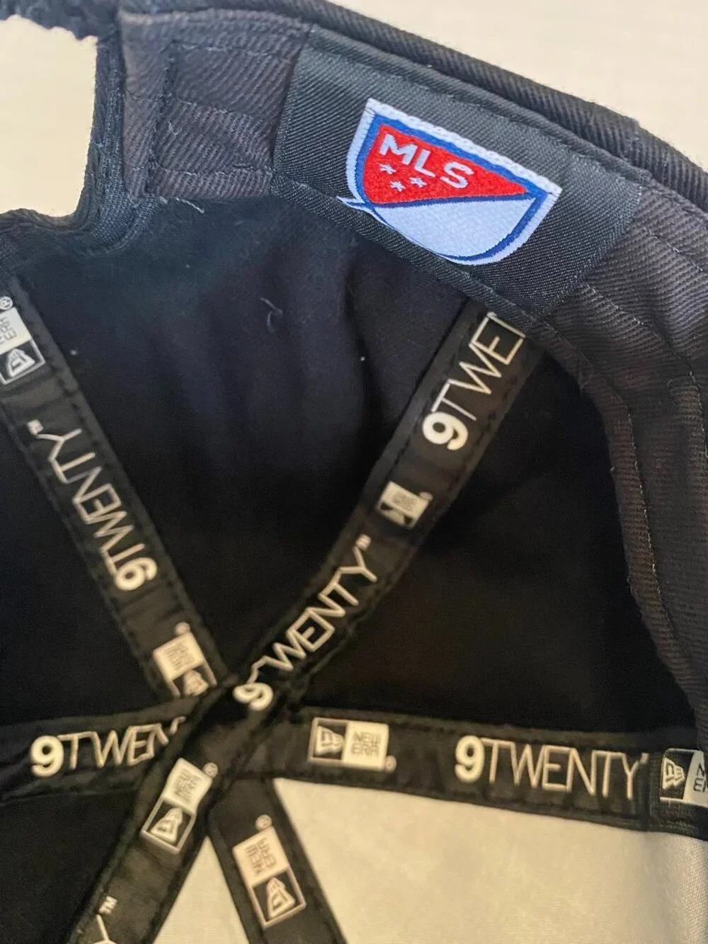 LAFC New Era 9TWENTY Toddler Black MLS Hat Cap EUC